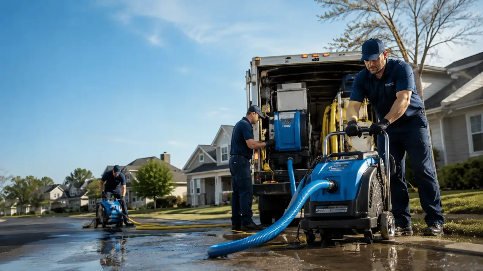 Flood Damage Cleanup in Olympia, KY
